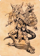 Tarjeta artística de Kobold burlándose [Commander Legends: Battle for Baldur's Gate Art Series] 