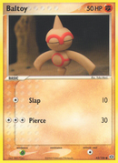 Baltoy (43/106) [EX: Esmeralda] 