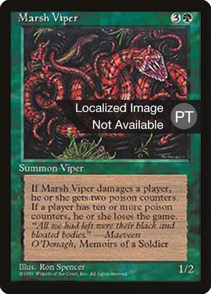 Marsh Viper [Cuarta edición (borde negro extranjero)] 