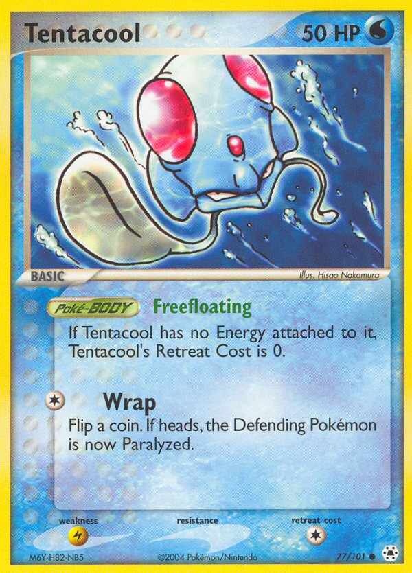 Tentacool (77/101) [EX: Leyendas ocultas] 