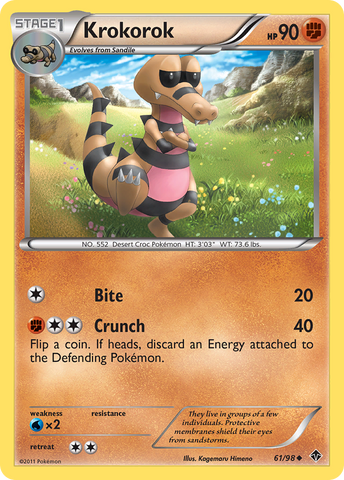 Krokorok (61/98) [Blanco y negro: poderes emergentes] 