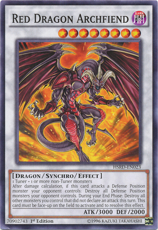 Dragón Rojo Archidemonio [HSRD-EN023] Común 