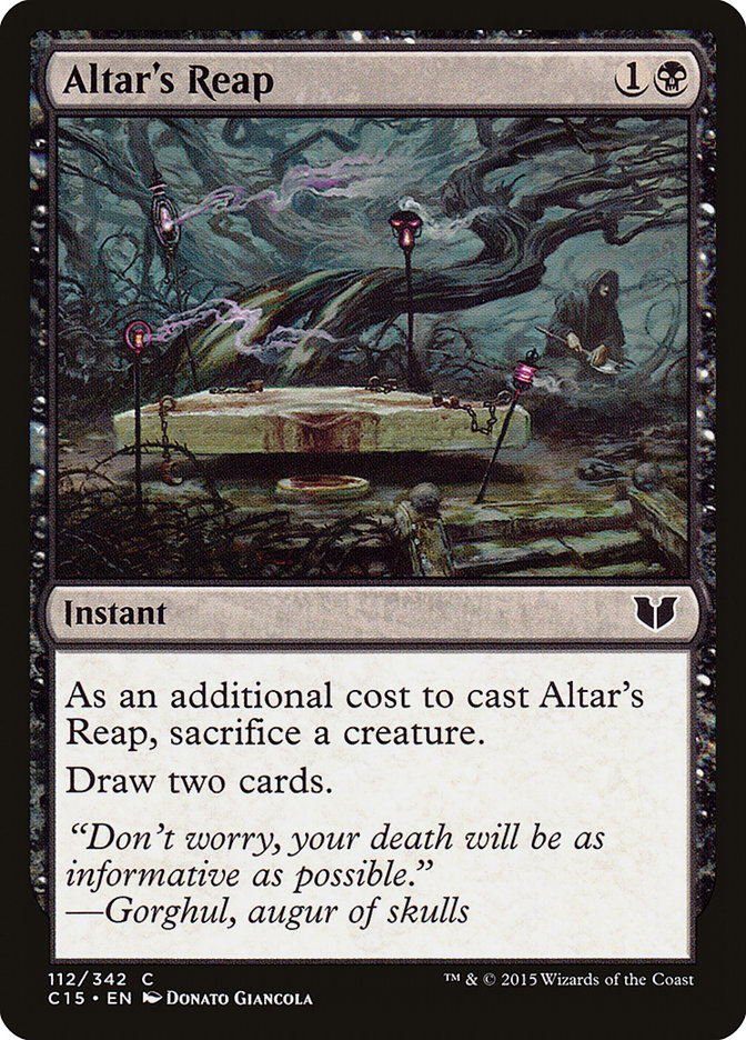 Cosecha del Altar [Commander 2015] 
