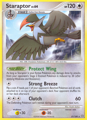 Staraptor (27/100) [Diamante y Perla: Stormfront] 