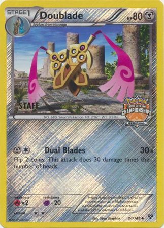 Doublade (84/146) (Personal de promoción del campeonato regional) [XY: Conjunto básico] 