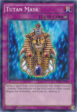 Máscara de Tután [BP03-EN195] Shatterfoil Raro 