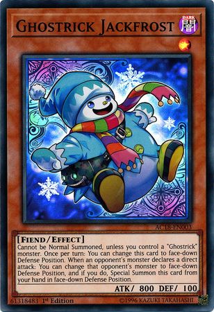 Ghostrick Jackfrost [AC18-EN003] Súper Raro 