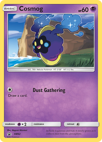 Cosmog (SM42) [Sol y Luna: Promociones de Black Star] 