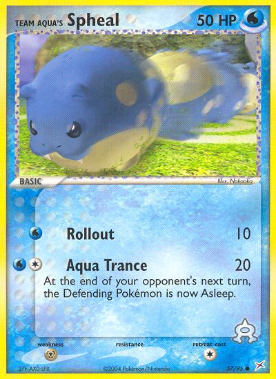 Spheal del Equipo Aqua (57/95) [EX: Equipo Magma vs Equipo Aqua] 