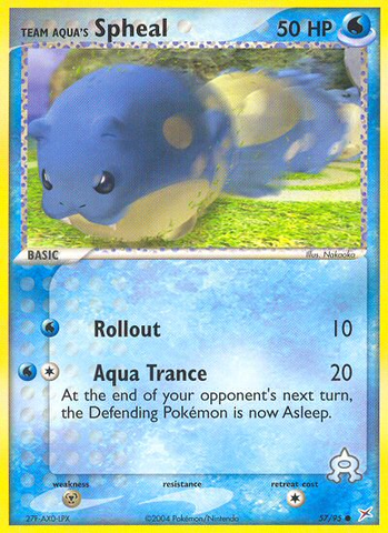 Spheal del Equipo Aqua (57/95) [EX: Equipo Magma vs Equipo Aqua] 