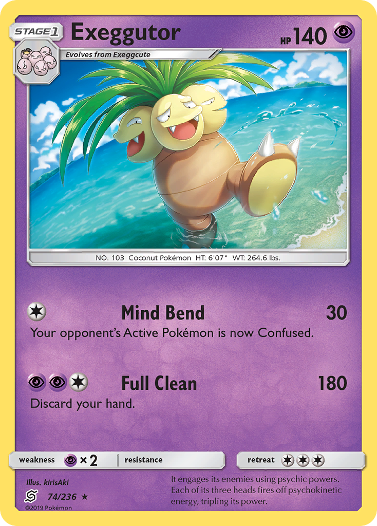 Exeggutor (74/236) [Sol y Luna: Mentes Unificadas] 