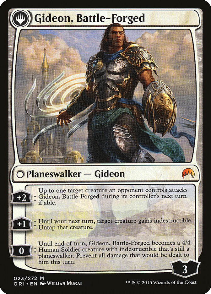 Kytheon, héroe de Akros // Gideon, forjado en la batalla [Magic Origins] 