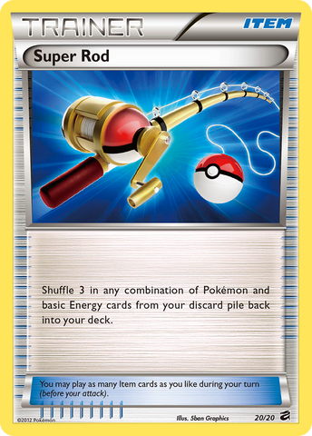 Super Rod (20/20) [Blanco y negro: Dragon Vault] 