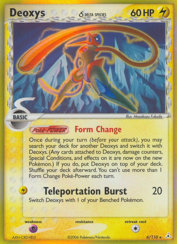 Deoxys (6/110) (Especie Delta) [EX: Holon Phantoms] 