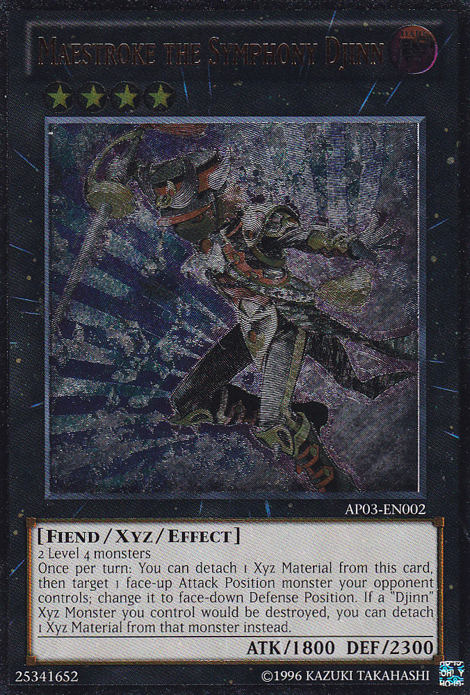 Maestroke el Djinn Sinfónico [AP03-EN002] Ultimate Rare 