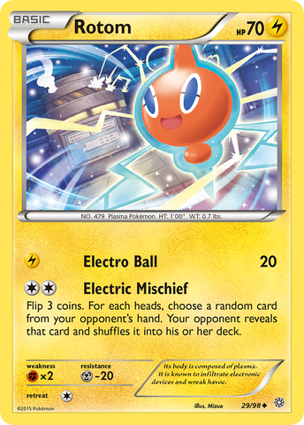 Rotom (29/98) [XY: Orígenes antiguos] 