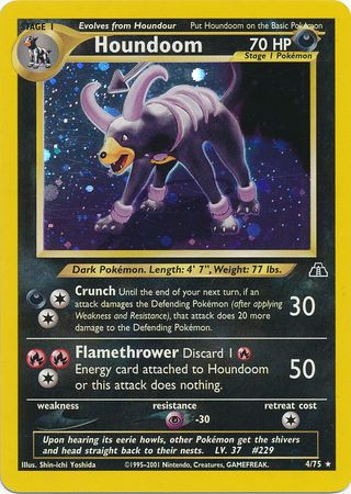 Houndoom (4/75) [Neo Discovery Ilimitado] 