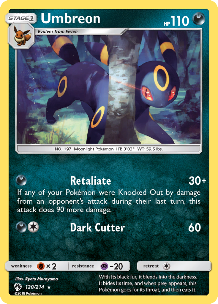 Umbreon (120/214) [Sol y Luna: Trueno perdido] 