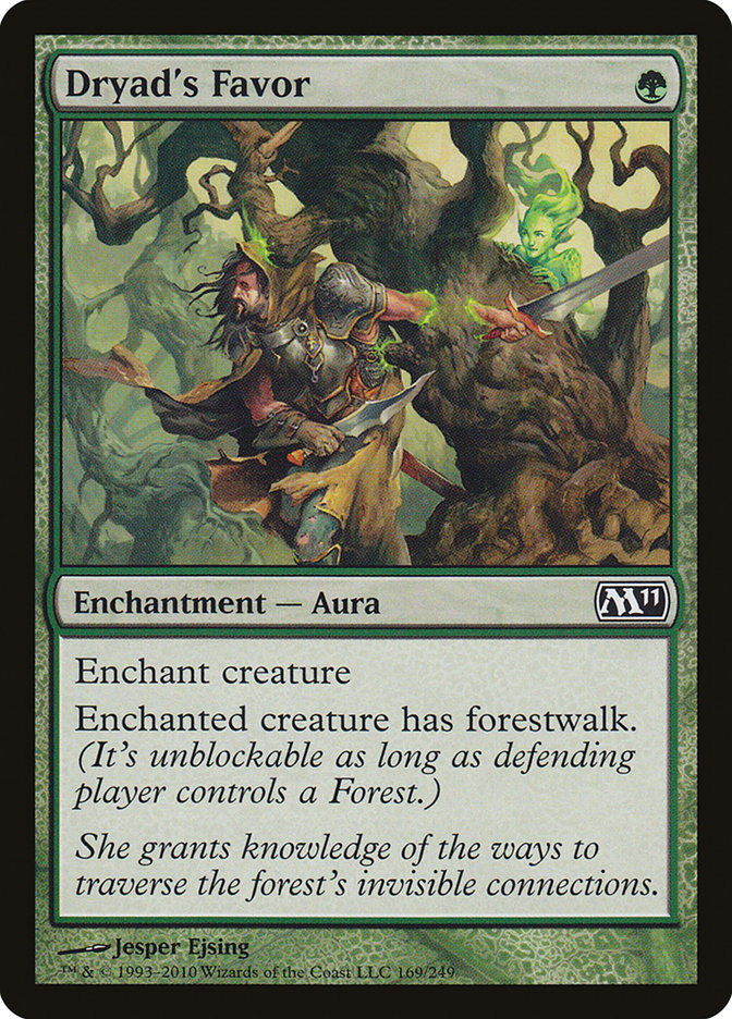 El favor de la dríada [Magic 2011] 
