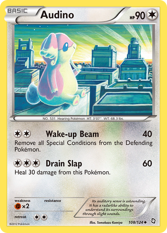 Audino (108/124) [Blanco y Negro: Dragones exaltados] 
