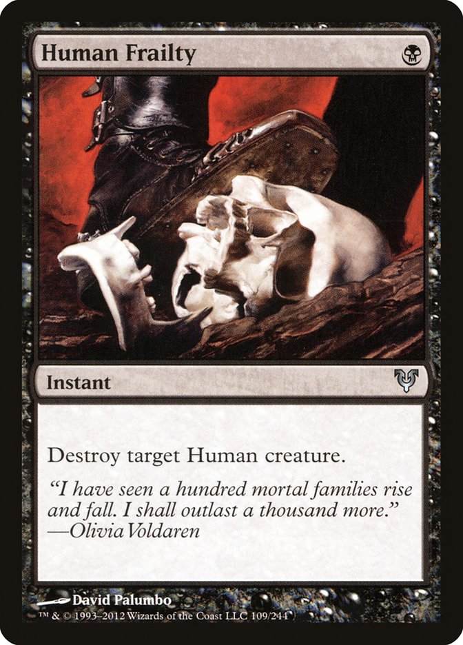 Fragilidad humana [Avacyn restaurado] 