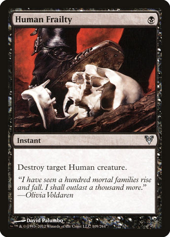 Fragilidad humana [Avacyn restaurado] 