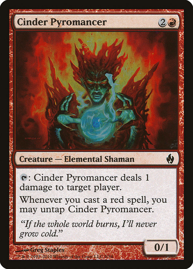 Cinder Pyromancer [Serie de mazos premium: Fuego y relámpagos] 