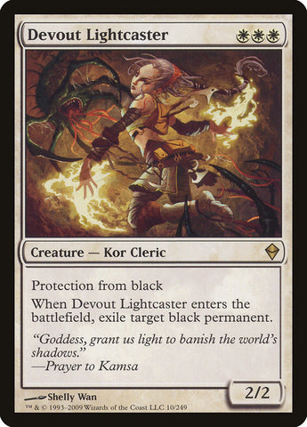 Lanzador de luz devoto [Zendikar] 