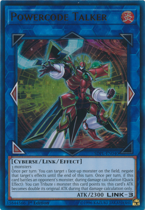 Hablador de Powercode [SDPL-EN040] Ultra raro 