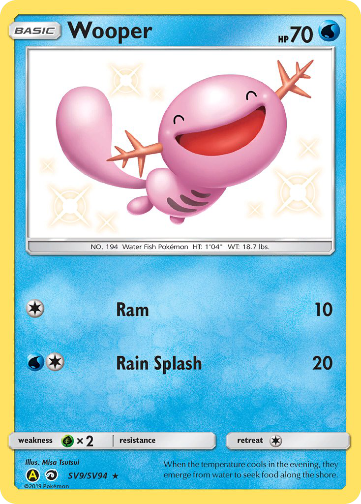 Wooper (SV9/SV94) [Sol y Luna: Destinos Ocultos - Bóveda Brillante] 