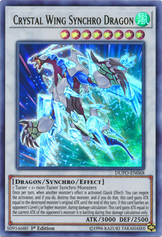 Dragón Sincronizado Ala de Cristal [DUPO-EN068] Ultra Raro 