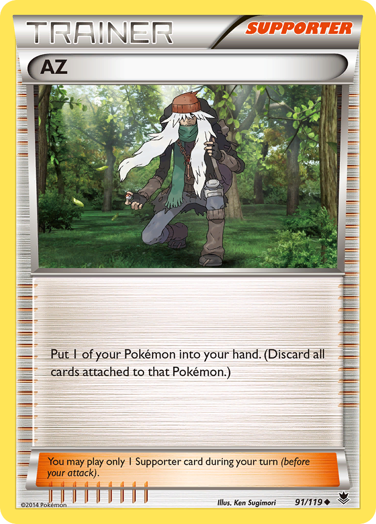 AZ (91/119) [XY: Fuerzas fantasma] 