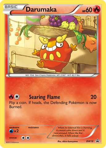 Darumaka (BW18) [Blanco y negro: Promociones de Black Star] 