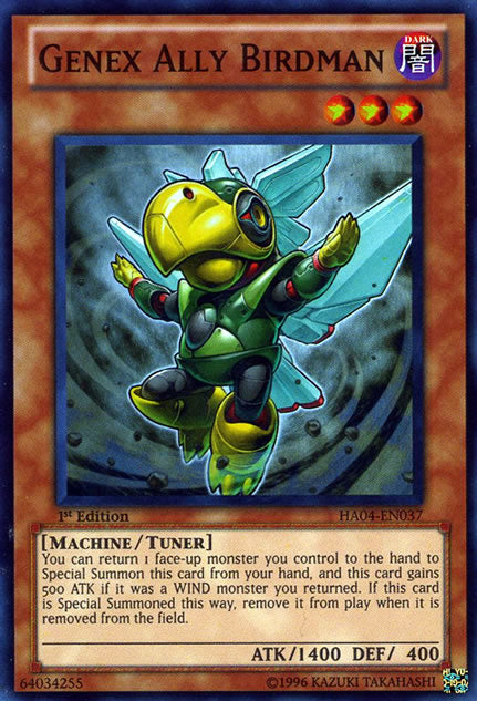 Genex Ally Birdman [HA04-EN037] Súper Raro 