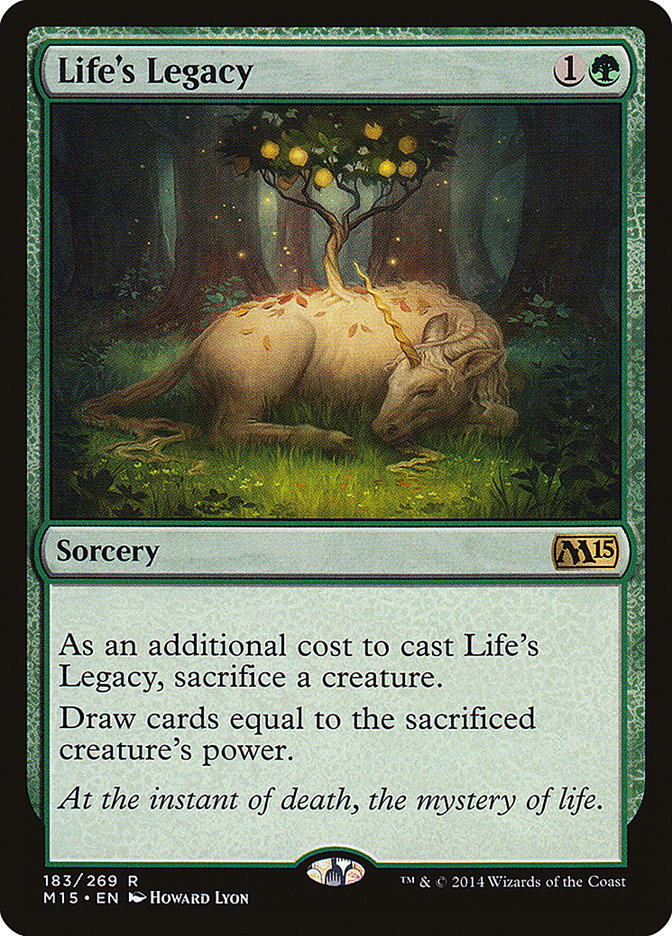 El legado de la vida [Magic 2015] 