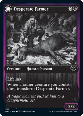 Granjero desesperado // Cosechador depravado [Innistrad: función doble] 