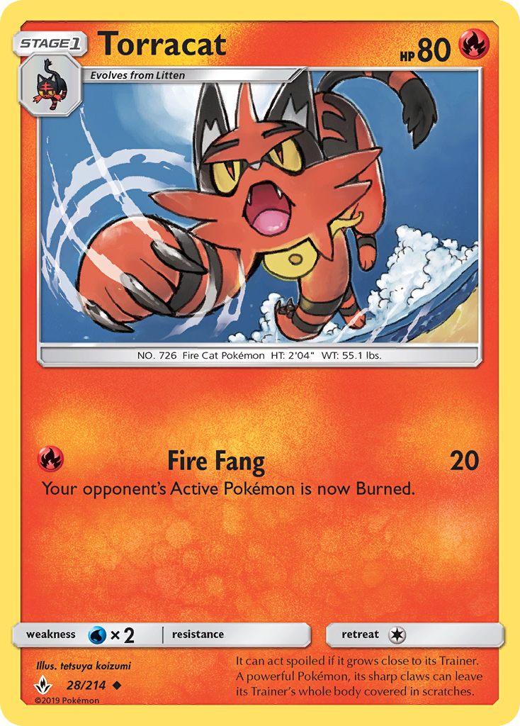 Torracat (28/214) [Sol y Luna: Vínculos Inquebrantables] 