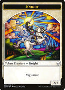 Ficha de Caballero (002/016) [Fichas de Dominaria] 