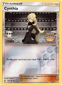 Cynthia (119/156) (Promoción del Campeonato Regional del Personal) [Sol y Luna: Ultra Prisma] 