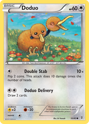 Doduo (55/83) [XY: Generaciones] 