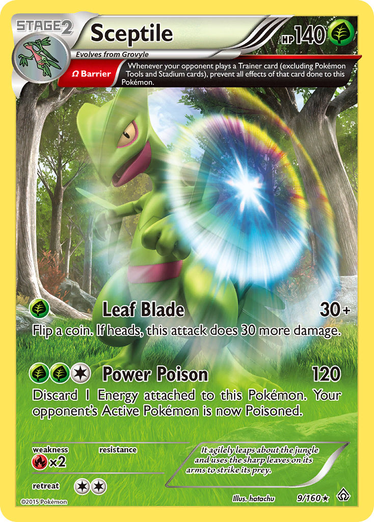 Sceptile (9/160) [XY: Choque primigenio] 