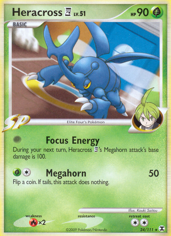 Heracross (24/111) [Platino: Rivales en ascenso] 