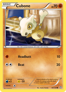 Cubone (60/124) [Blanco y Negro: Dragones Exaltados] 