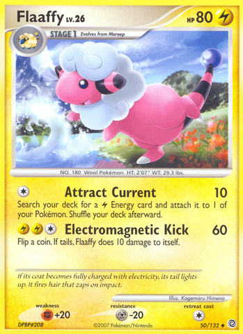 Flaaffy (50/132) [Diamante y Perla: Maravillas secretas] 