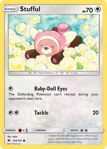 Stufful (110/147) [Sol y Luna: Sombras ardientes] 
