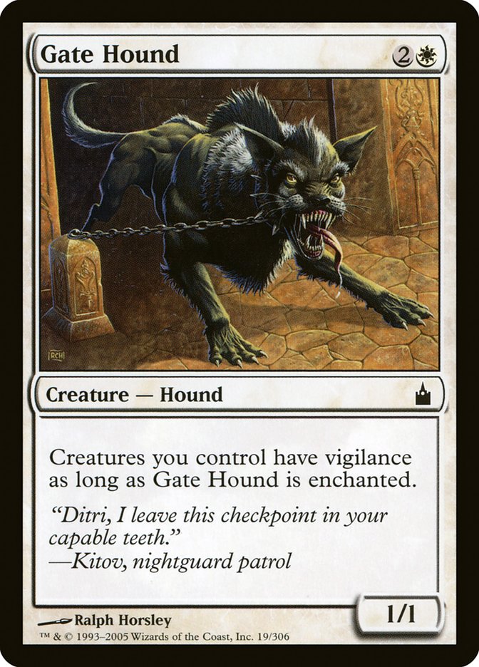 Gate Hound [Ravnica: Ciudad de los gremios] 