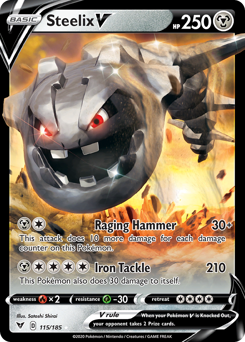 Steelix V (115/185) [Espada y escudo: voltaje vivo] 
