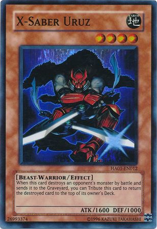 X-Saber Uruz [HA01-EN012] Súper Raro 