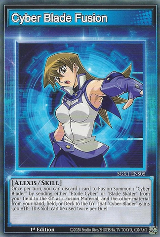 Cyber ​​Blade Fusion [SGX1-ENS05] Común 