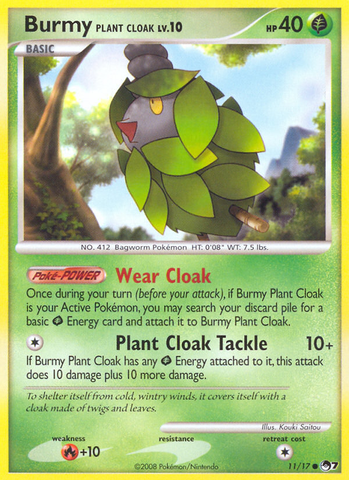Capa de planta Burmy (17/11) [Serie POP 7] 